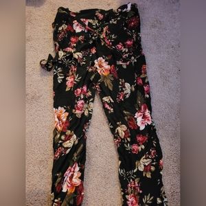 Forever 21 floral pants